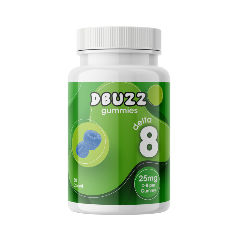 Gummies with 25mg (Delta-8) 30 ct.