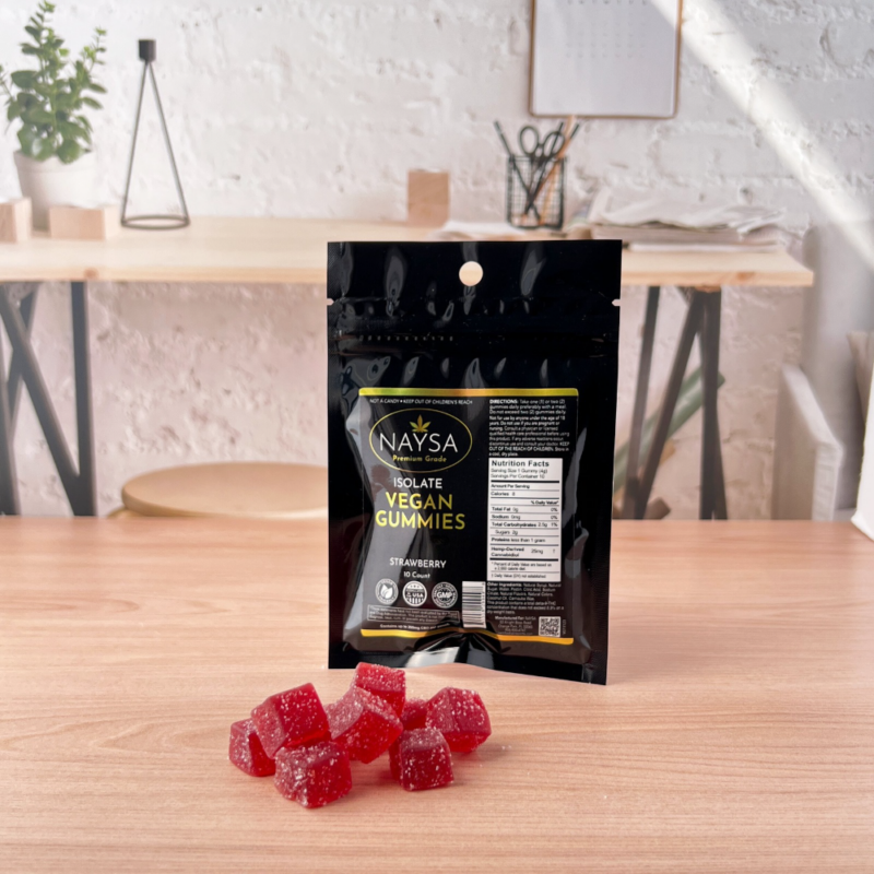 Gummies with 50mg CBD (Isolate) 10 ct. - Image 2