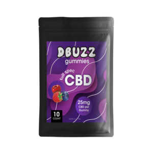 Gummies with 25mg CBD (Full Spectrum) 10 ct.