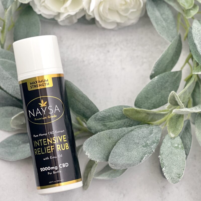 Intensive Relief Rub with Emu Oil and 2,000mg CBD - Image 2