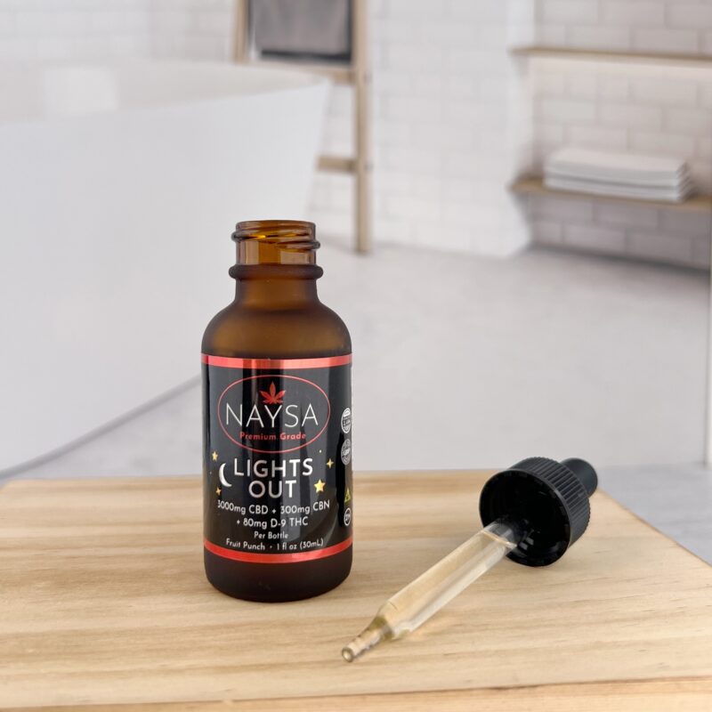 Lights Out Drops 3000mg of Full-Spectrum CBD, 300mg of CBN & 80mg of D9 - Image 2