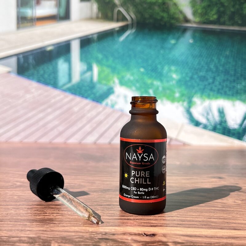 Pure Chill Drops 3000mg of Full-Spectrum CBD and 80mg of D9 - Image 2