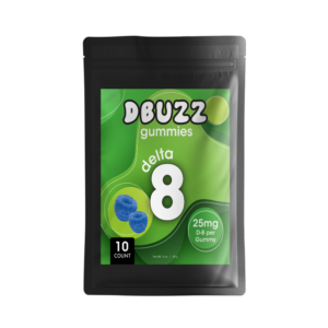 Gummies with 25mg (Delta-8) 10 ct.